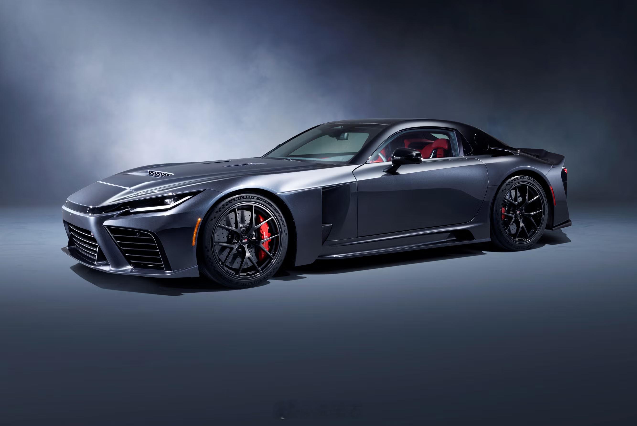 丰田超跑GRGT正式发布这车头让我想起了SLSAMG，GT跑车风格，搭载4.