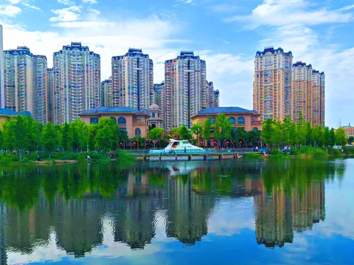 公园美丽景随拍