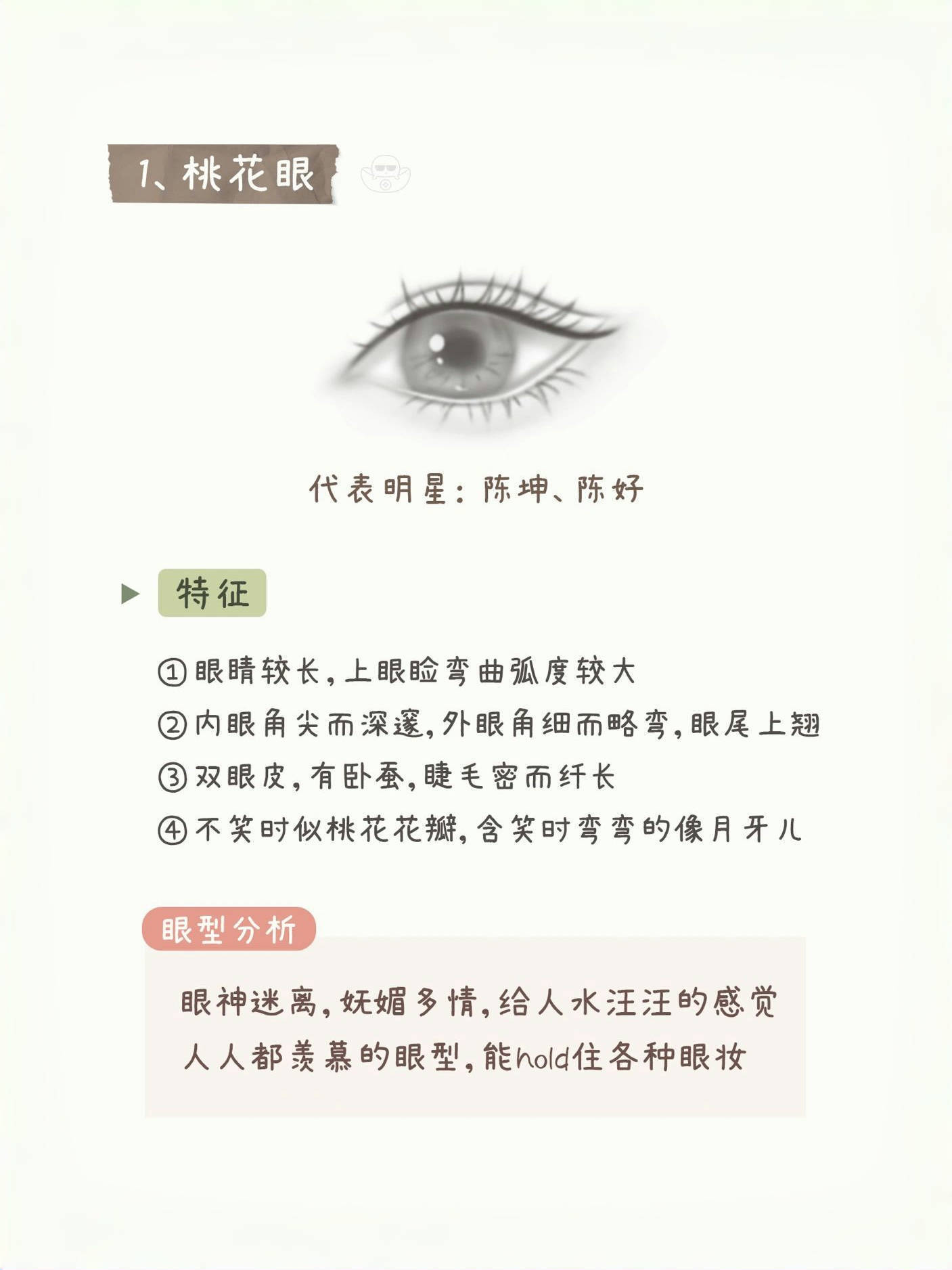 眼型图鉴👀你的眼睛属于哪一类❓