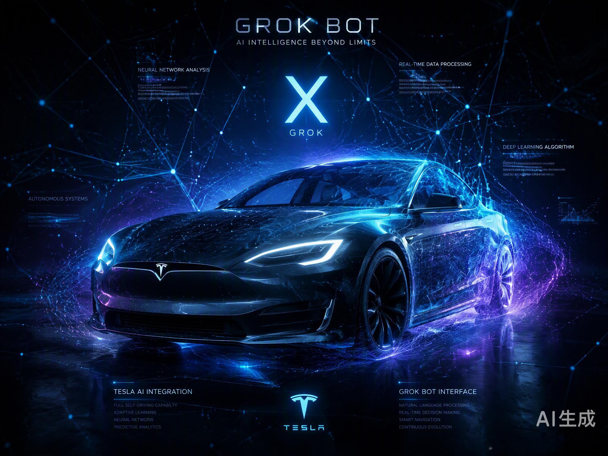 特斯拉这波操作，把车从“交通工具”重新定义成了“数字同事”。GrokBot不是简单的语音助手升级，而