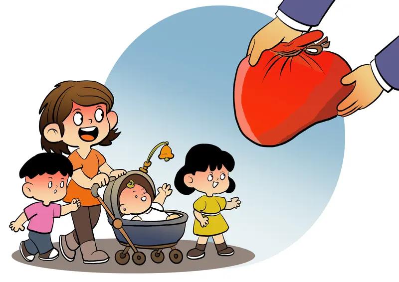 生二孩这事，补贴少了还真难让人有动力。就说养孩子的成本，从出生的奶粉尿布，到上学