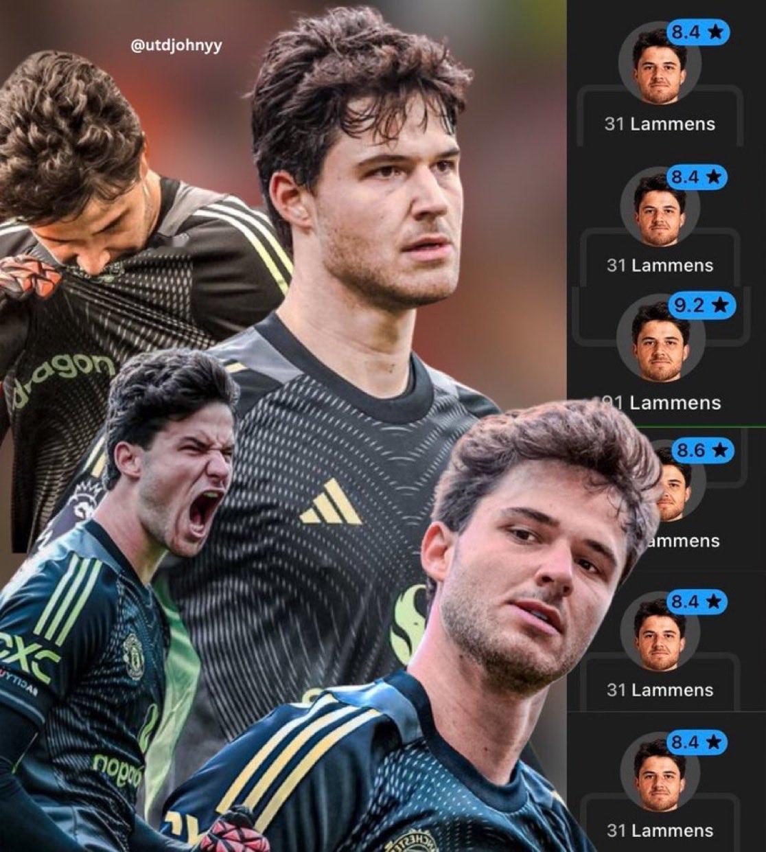 有些人就是幸运星[滑稽笑]拉门斯不会让球队永远不败，但现在曼联的中卫线已经知道，