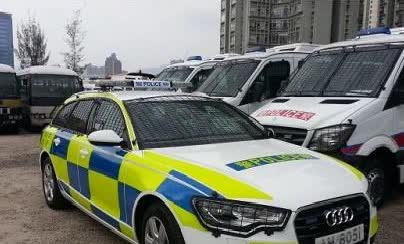 在香港🇭🇰居然敢开假警车🚓，还参加非法赛车？香港东九龙总区重案