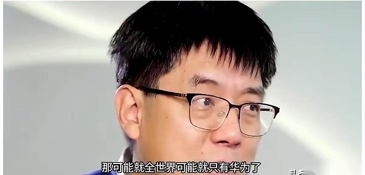 看到浙大教授对华为的评价，真是一针见血。他说华为是全球唯一同时掌握计算机、通
