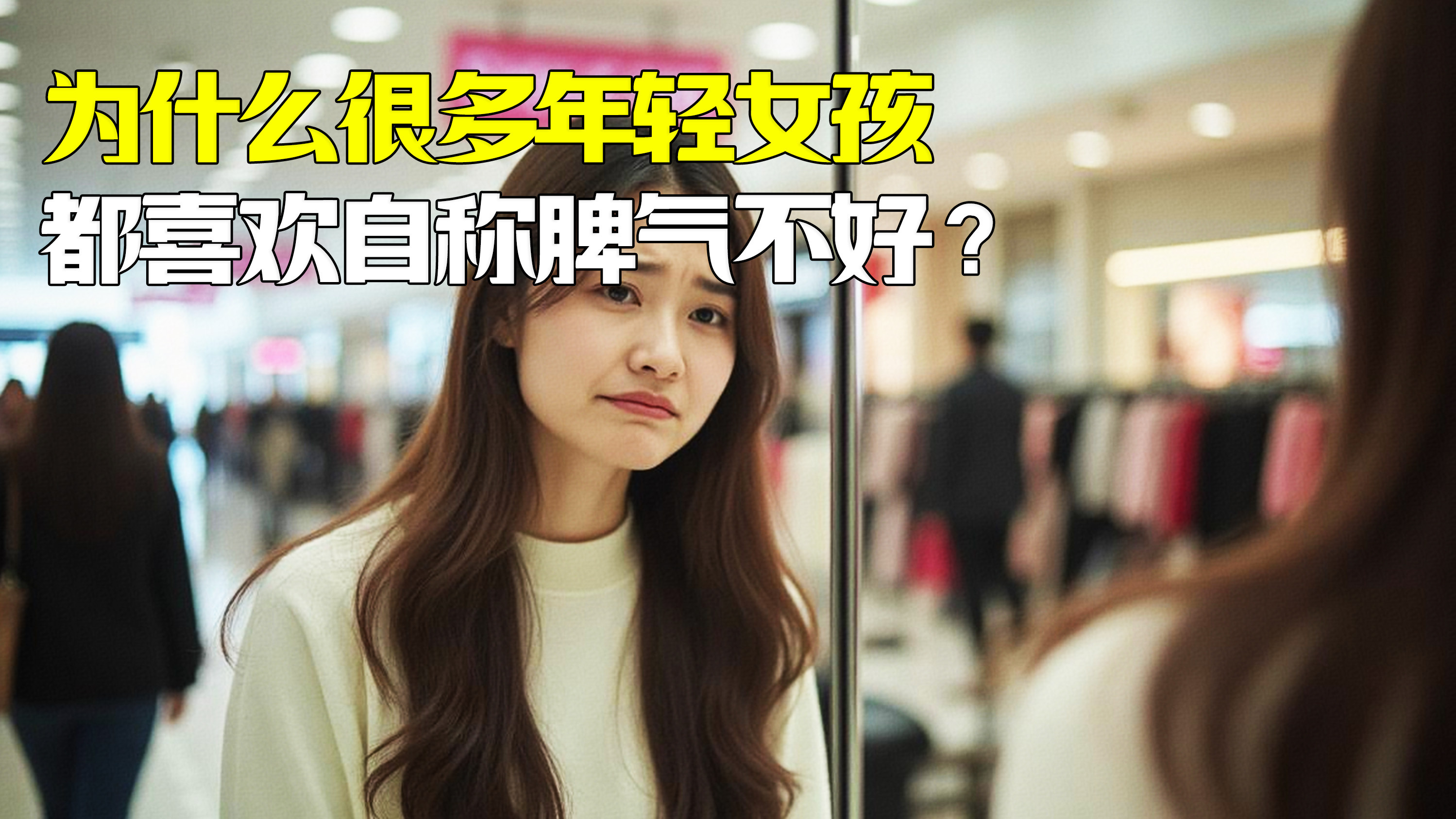 为什么很多年轻女孩，都喜欢自称脾气不好？