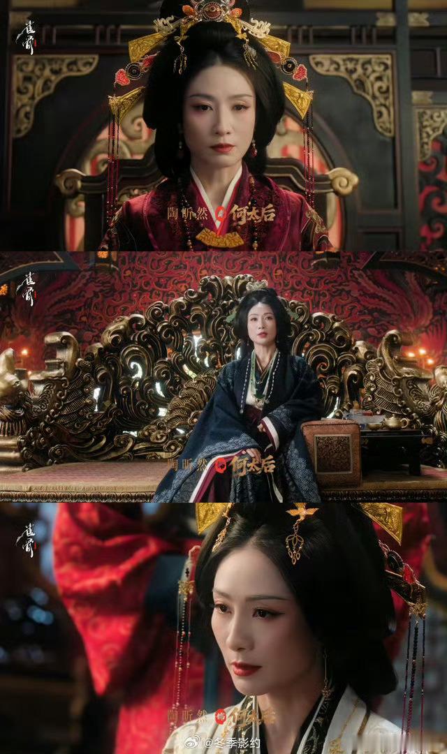 安陵容终于熬成太后了谁能想到有生之年能看到安陵容版的太后啊，这波真的是梦幻联动