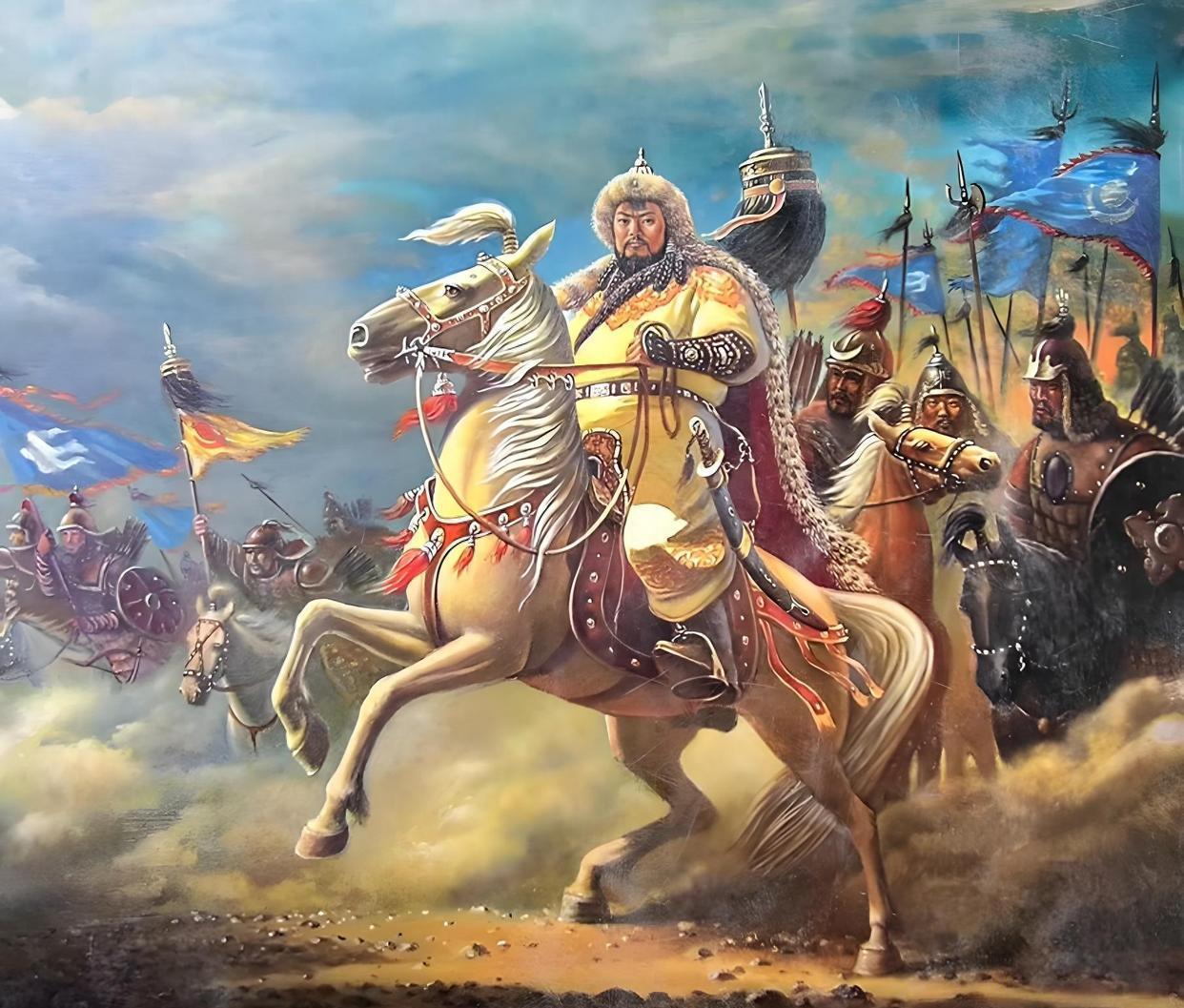 1480年，大汗阿合马盯着脚下那条结冰的乌格拉河，突然勒转马头逃命，这一走，也带