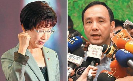 15日，针对国民党主席人选，洪秀柱受访时表示，如果真的没有人的话，朱立伦也必须要