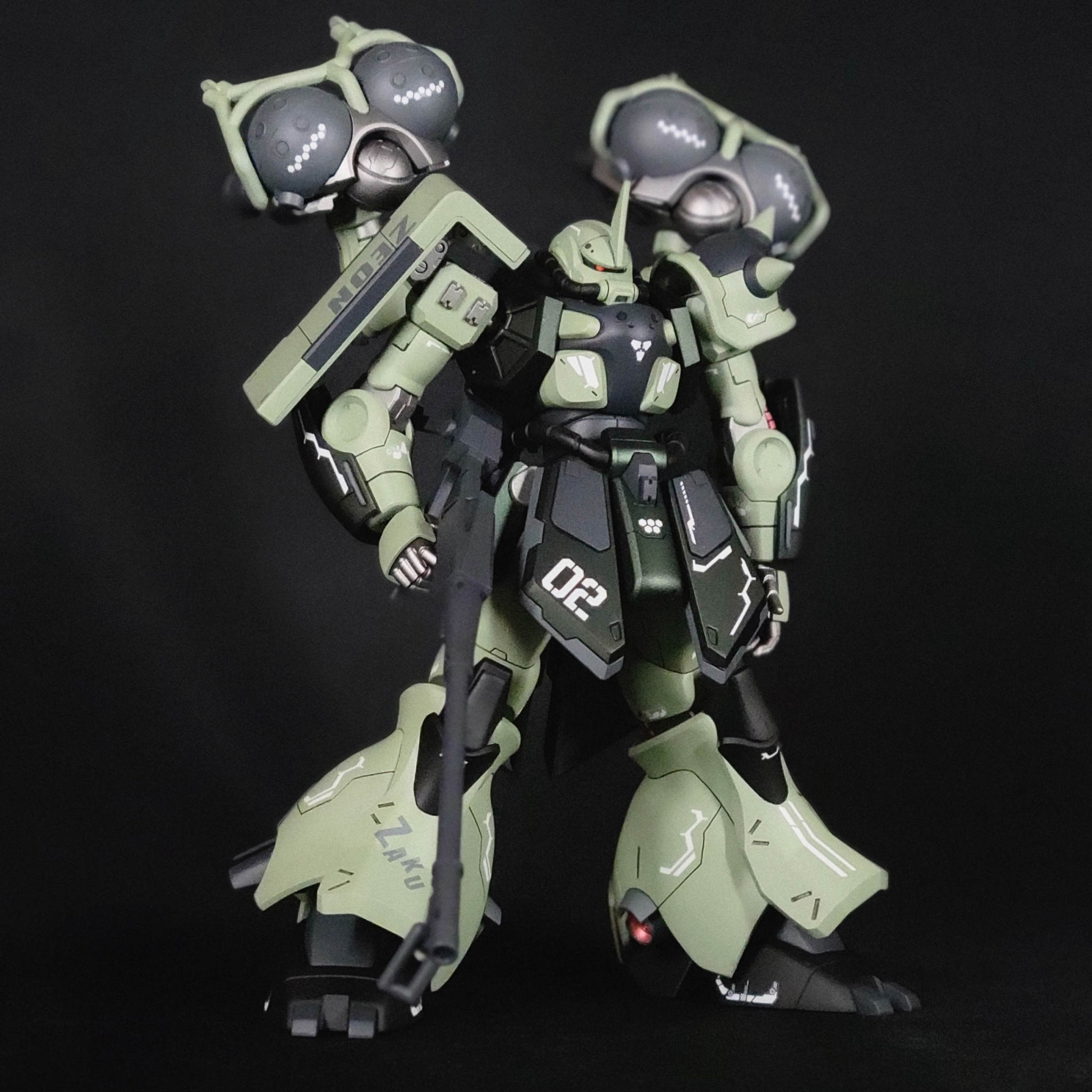 GQ扎古02（by蚊鳥）高达模型高达模型​​​