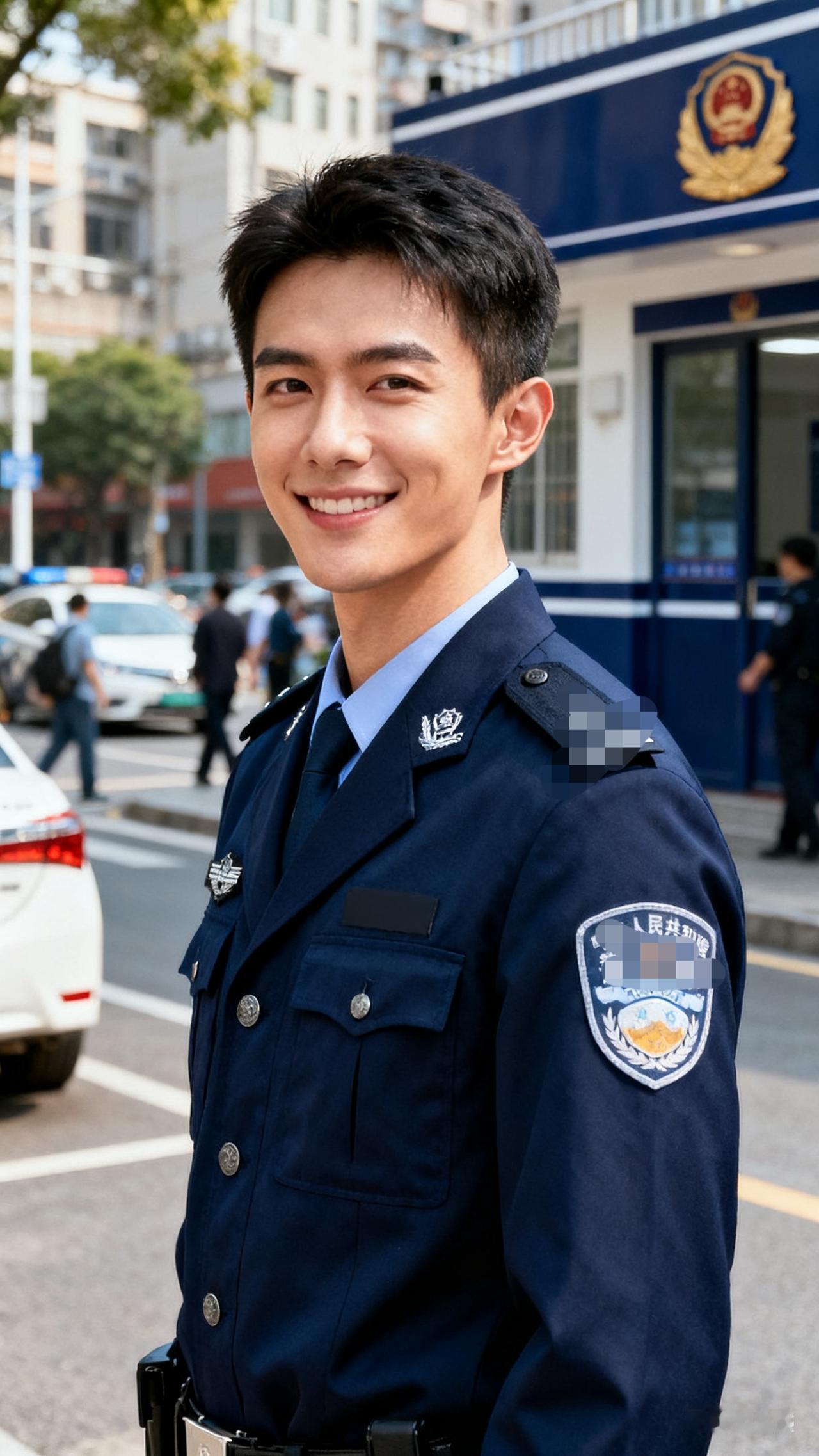 谁说辅警找对象困难，请看辅警的5大优势：1，制服酷帅制服的精气神非常亮眼！