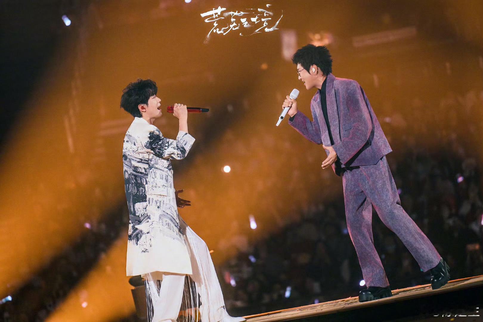 陈楚生孙楠这么多年了追着我催泪双厨狂喜！陈楚生温润唱腔搭配孙楠高亢声线，把《无