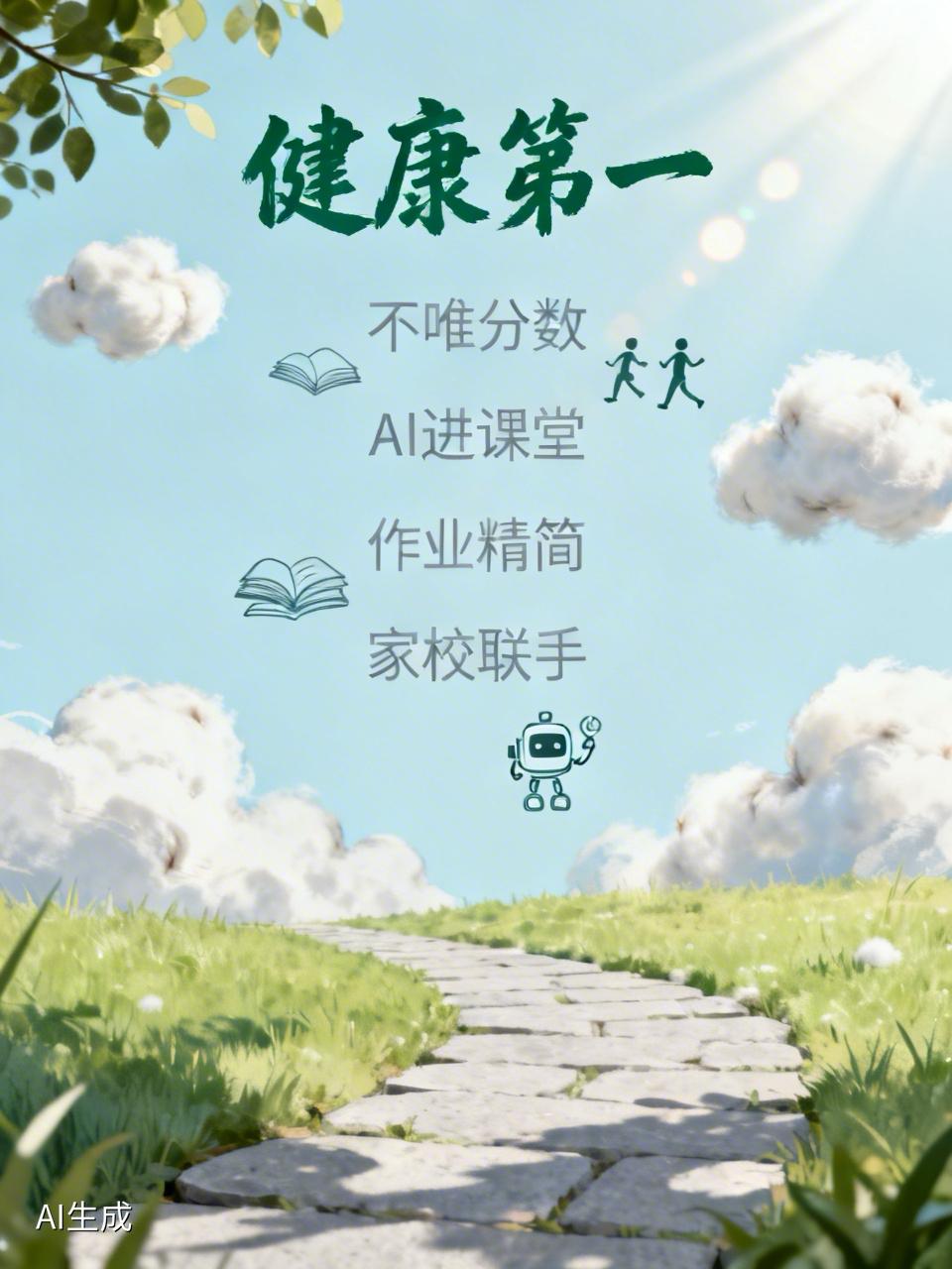 2026年教育部定调了：健康第一，不唯分数，AI进课堂，作业要精简，家校要联手