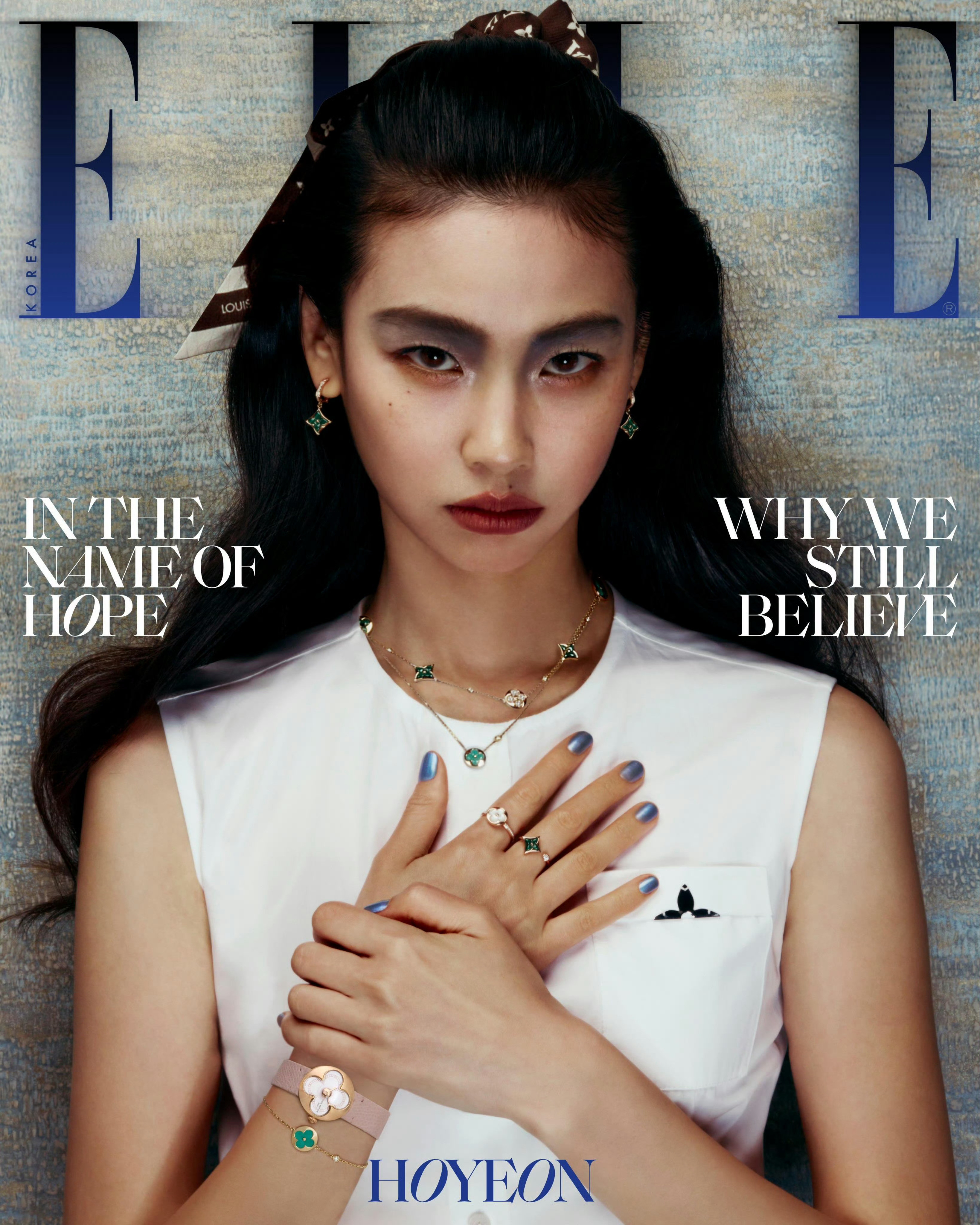 ELLEKoreaJuly2026韩版七月刊封面，电影《Hope》三