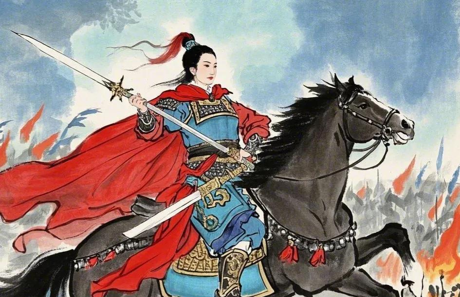 399年，孙恩攻克会稽城，老妇人谢道韫手持大刀，与叛军激烈厮杀，手刃数人。孙恩佩