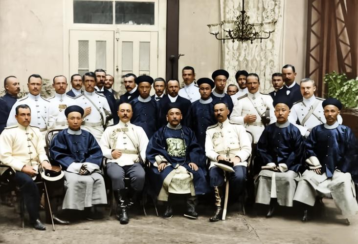 1902年10月20日，新任直隶总督兼北洋大臣袁世凯在天津利顺德饭店宴请各国驻津