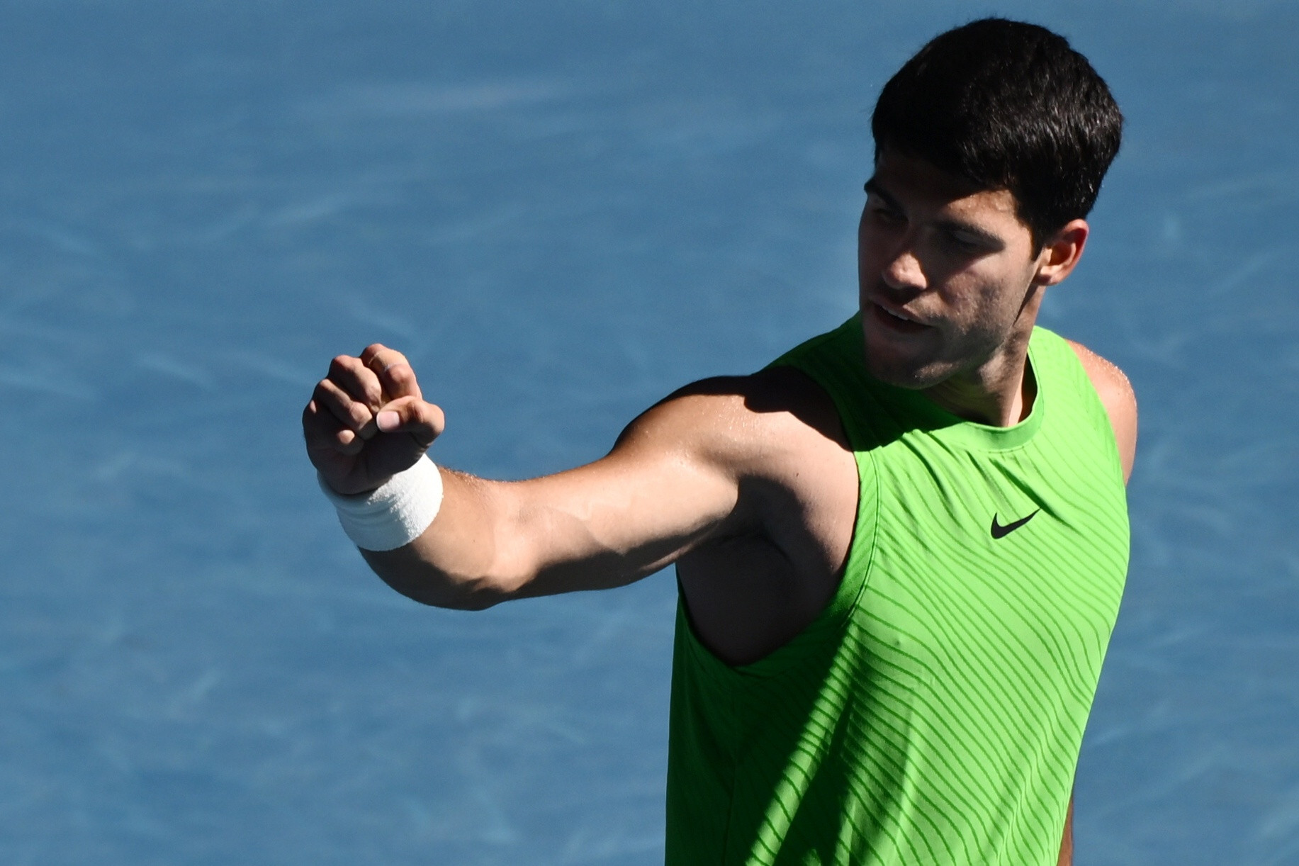 鏖战5个半小时! 阿尔卡拉斯3-2兹维列夫, 首进澳网男单决赛!