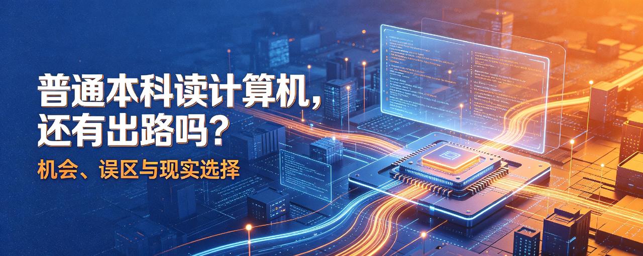 现在学计算机是不是已经卷不动了？二本、普通本科的孩子，读计算机还能不能找到一份不