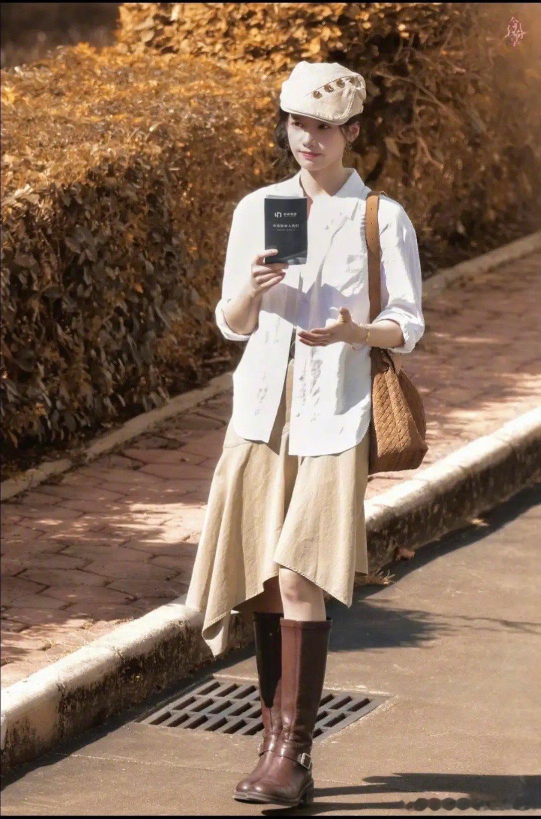 张婧仪新剧好多帽子造型啊，看着🎩适配度如何？