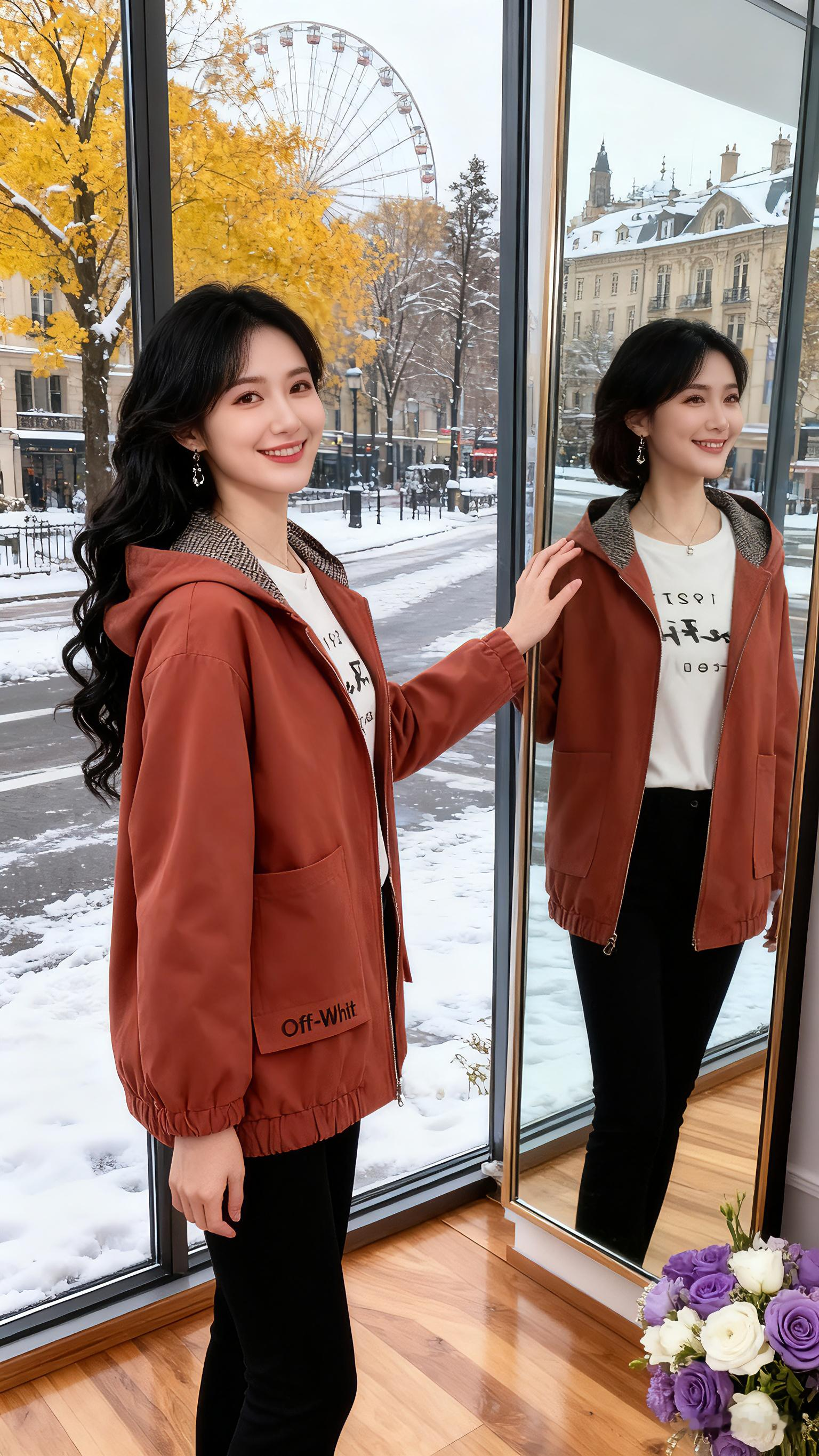 美女街拍穿搭街拍小姐姐穿搭时尚穿搭简约穿搭上衣穿搭<!--...