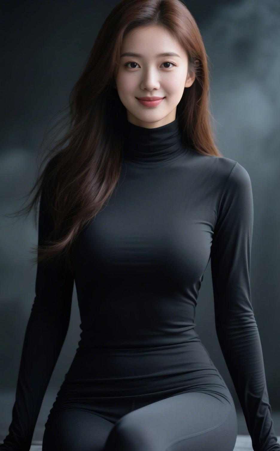 是不是感觉好漂亮呀…其实黑色才是最喜欢的颜色！没必要那么耀眼吧[偷笑