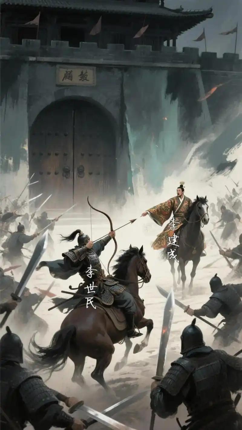 玄武门之变的根源：李建成的悲剧，其实是李渊一手造成的回望初唐惊心动魄的玄武门之