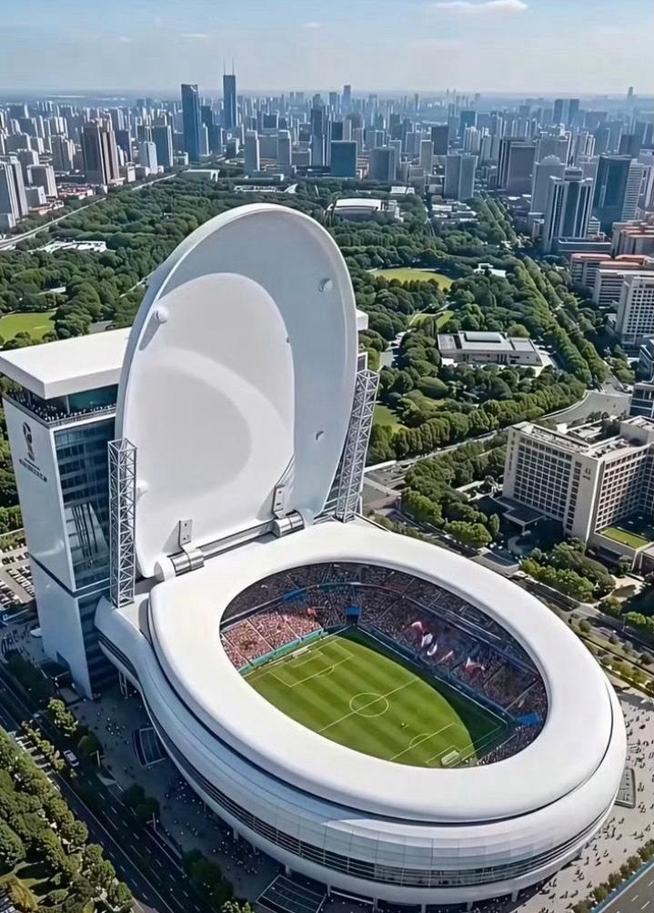 这是哪里的足球场啊？设计理念是什么啊