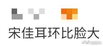 宋佳耳环比脸大看到宋佳戴这对巨型雕花耳环，第一反应是这得有多重，第二反应是只有