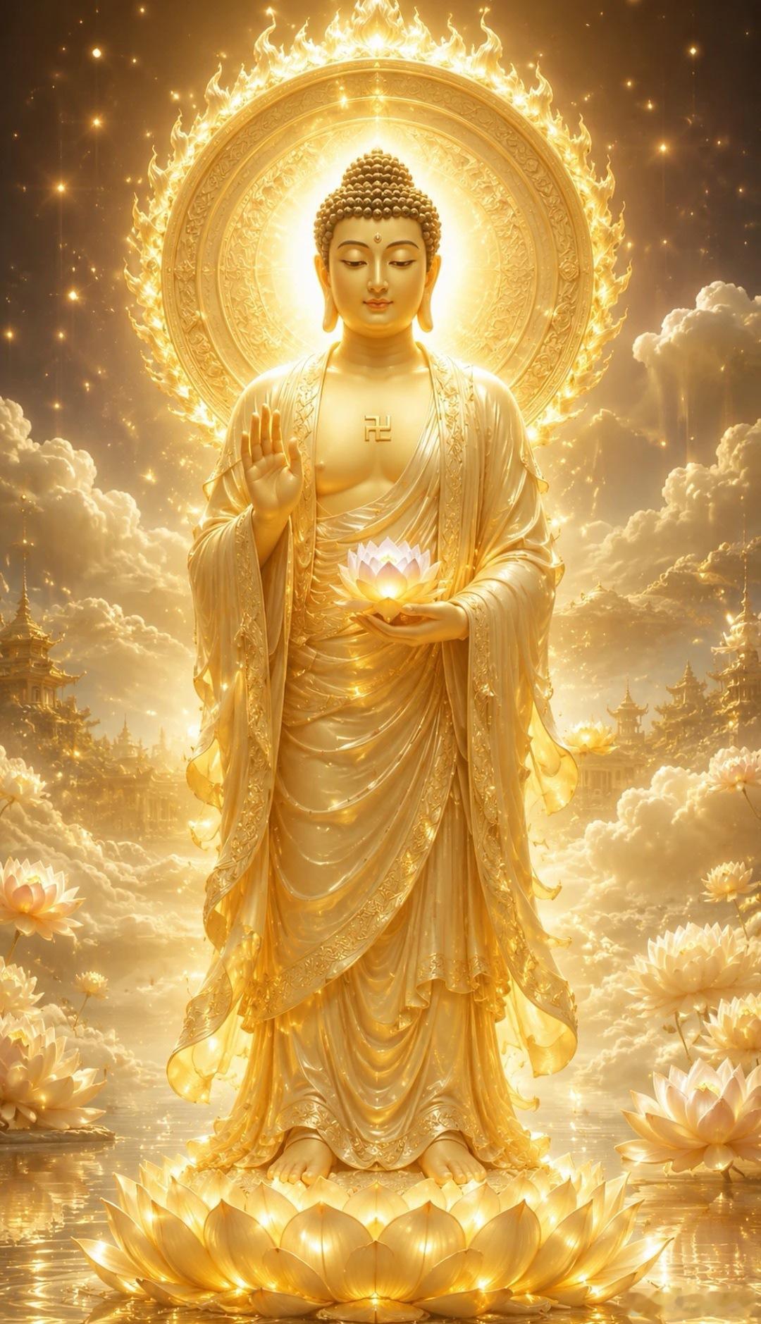 见佛祈福🙏，感恩诸佛慈悲，祈愿长辈身体硬朗，少受病痛侵扰，吃得香睡得稳，少操劳
