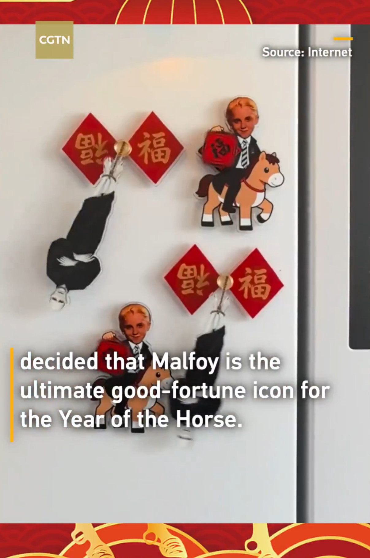 🔻马年挂马尔福这件事，BBC和法新社也报了。🔻他本人转了一大堆新闻和视频。