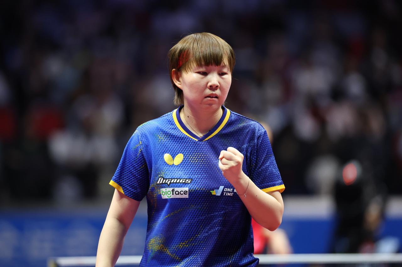 刚刚，结束了一场2026WTT横滨冠军赛女单1/16决赛，女单世界排名第9名的中