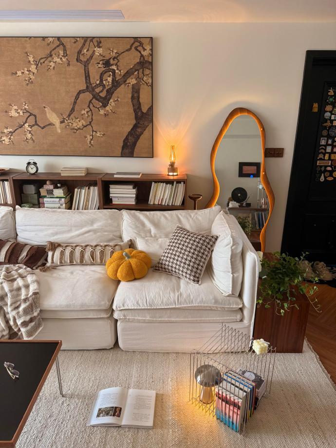 中古胡桃木色彩小家