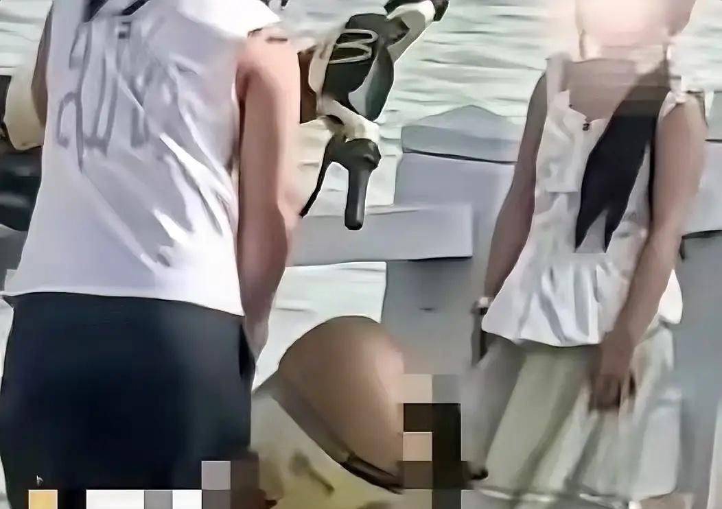 4月19日，昆明，滇池风光正好。谁能想到，一个身强力壮的男子，竟然在众目睽睽之下