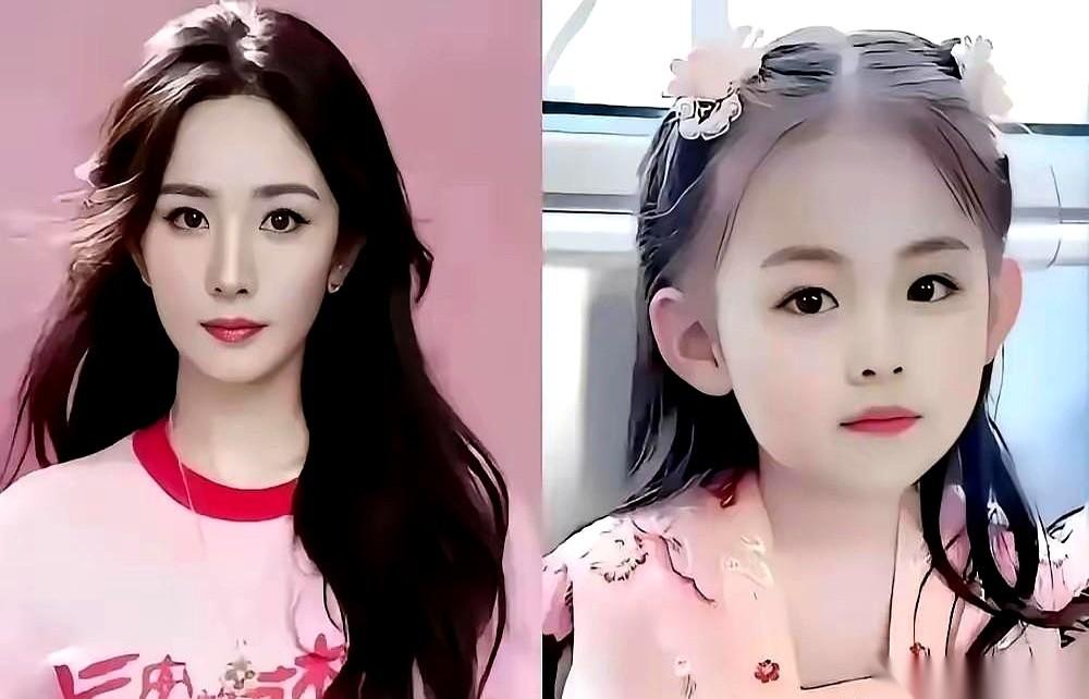 杨幂每年5000万港币的抚养费砸下去，换来的，是她11岁的女儿在学校走廊里，被同