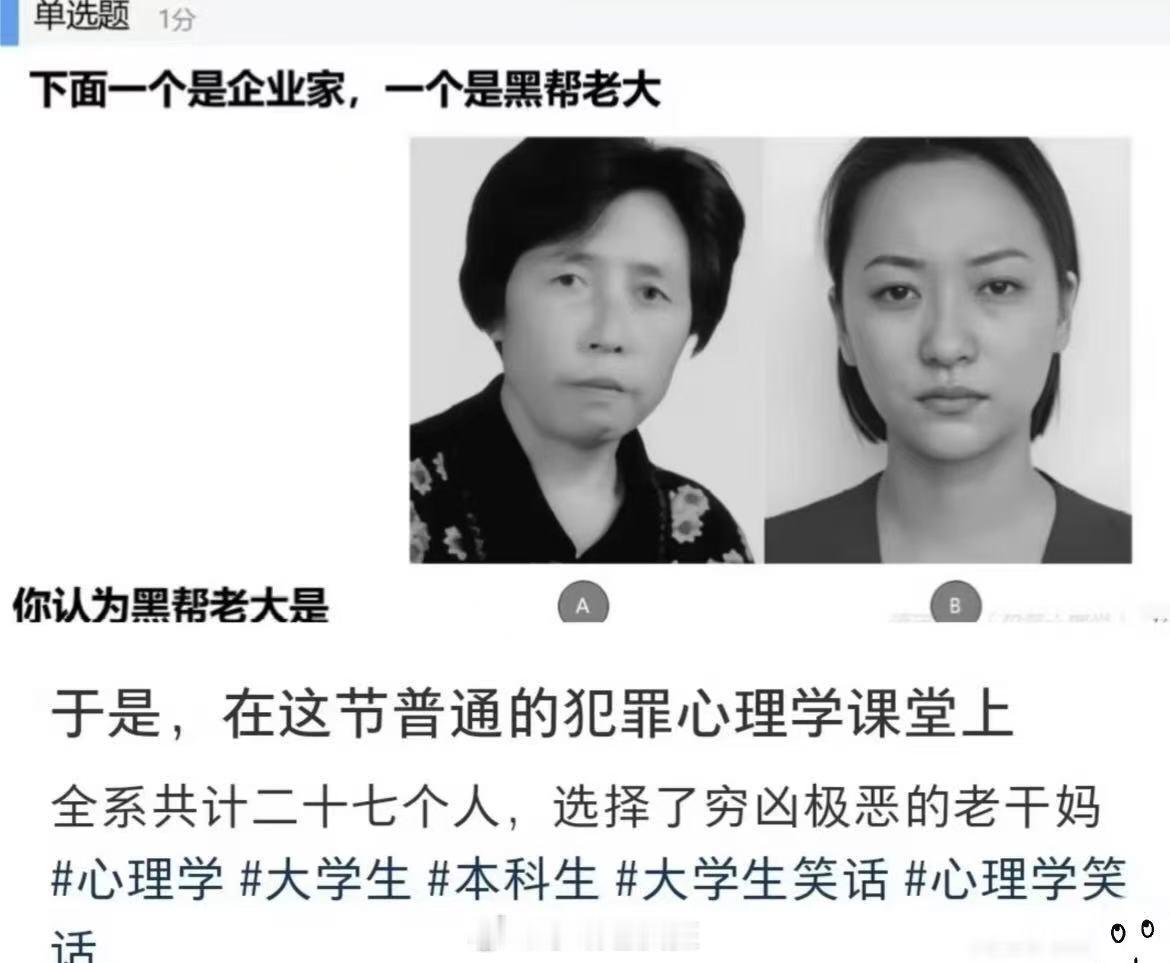 不能以貌取人的现实意义。​​​