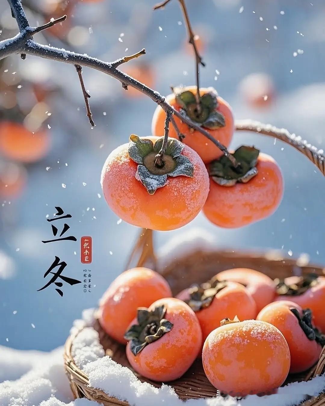 通知大家个事儿！明天下午12点03分48秒就立冬啦～老辈人常说“上午立冬冻死牛