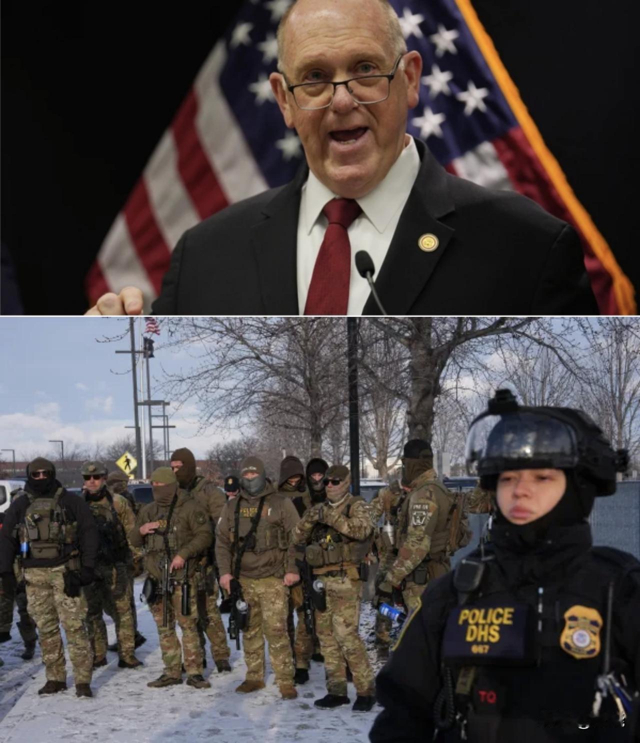 白宫边境沙皇汤姆·霍曼说，在州和地方官员同意交出被捕移民后，政府将从明尼苏达州撤