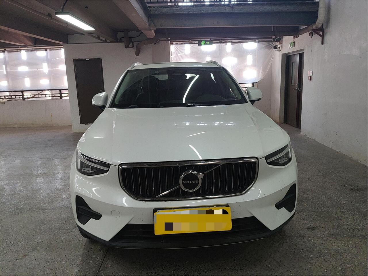 虚空事故，修了1万5！前两天验了一台沃尔沃XC40，2024年10月上牌，只跑