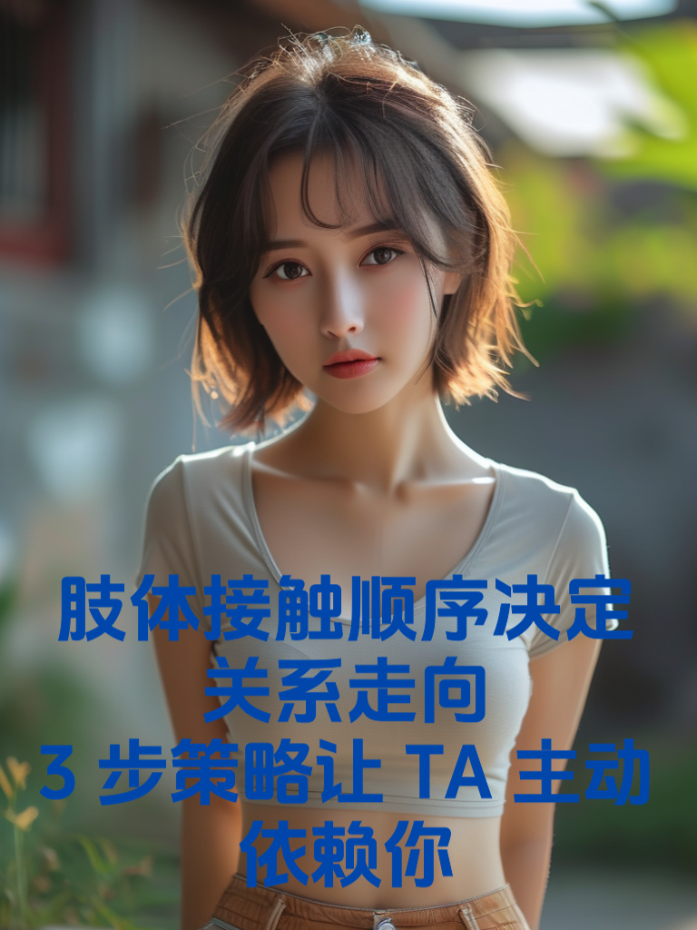 肢体接触顺序决定关系走向！3步策略让TA主动依赖你