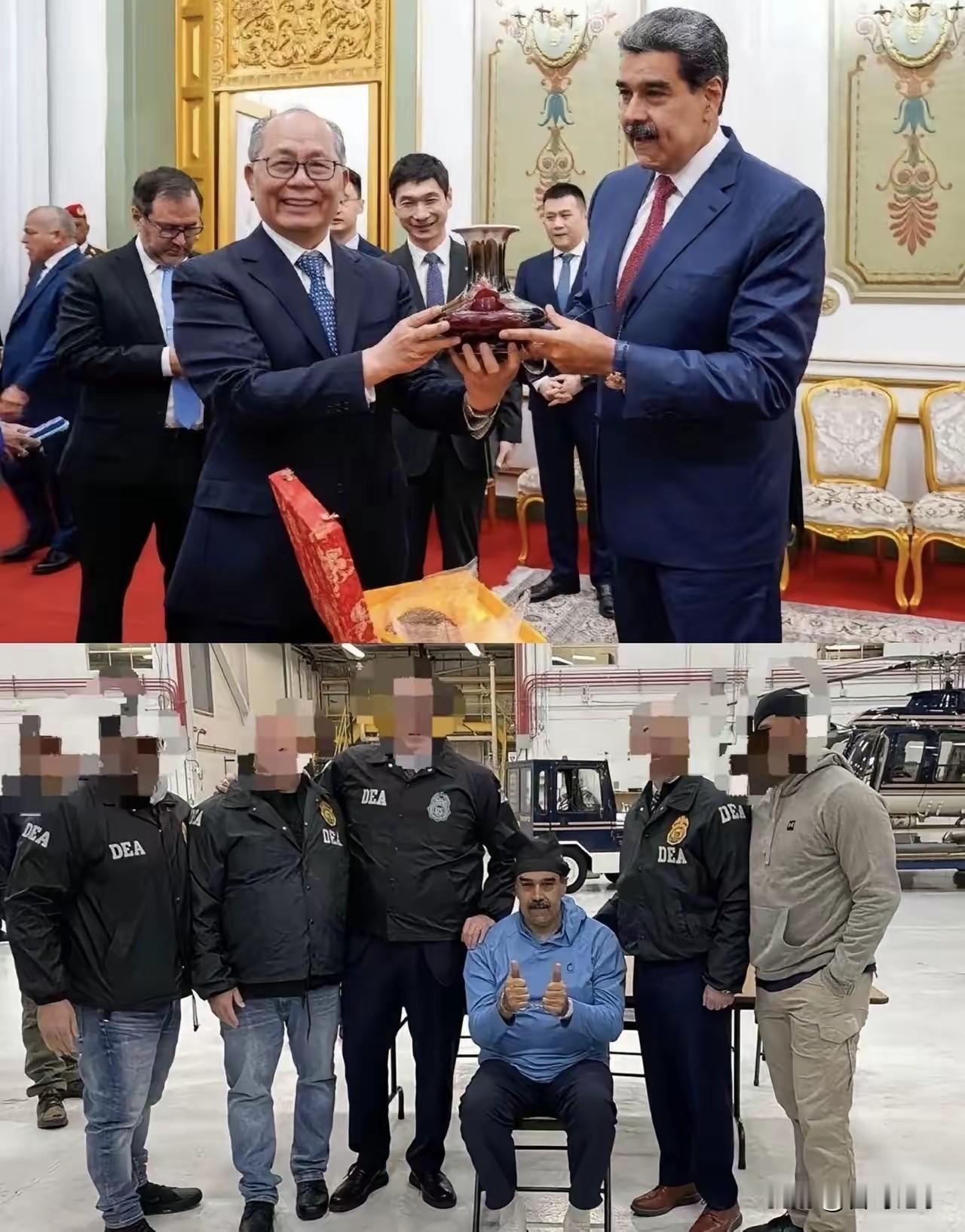 马杜罗被捕也算心安理得，安心瞑目，可以放心走了，因为在被捕前有见好朋友最后一面，