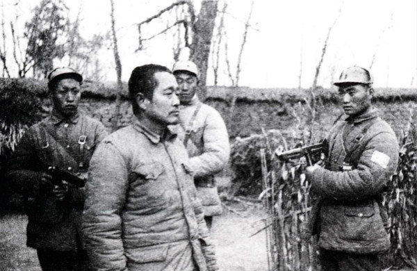 淮海战役被俘的杜聿明​​​