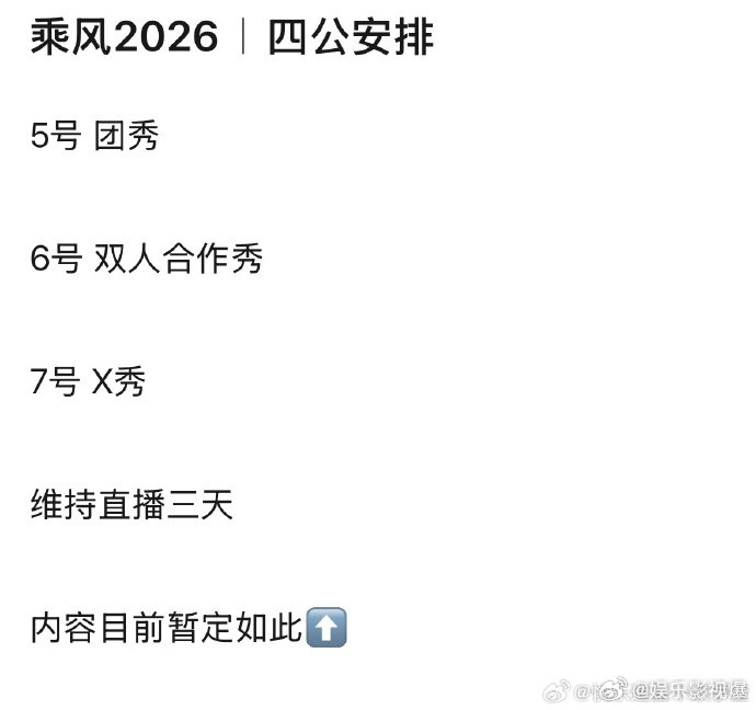 浪姐四公又要直播三天三公直播一场接一场目不暇接，四公依旧三天连播浪姐三公个喜前三