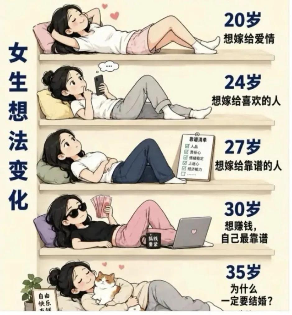 现在不但男生不想结婚，连女生也不想结婚了！来看看她们心里到底在想些什么！