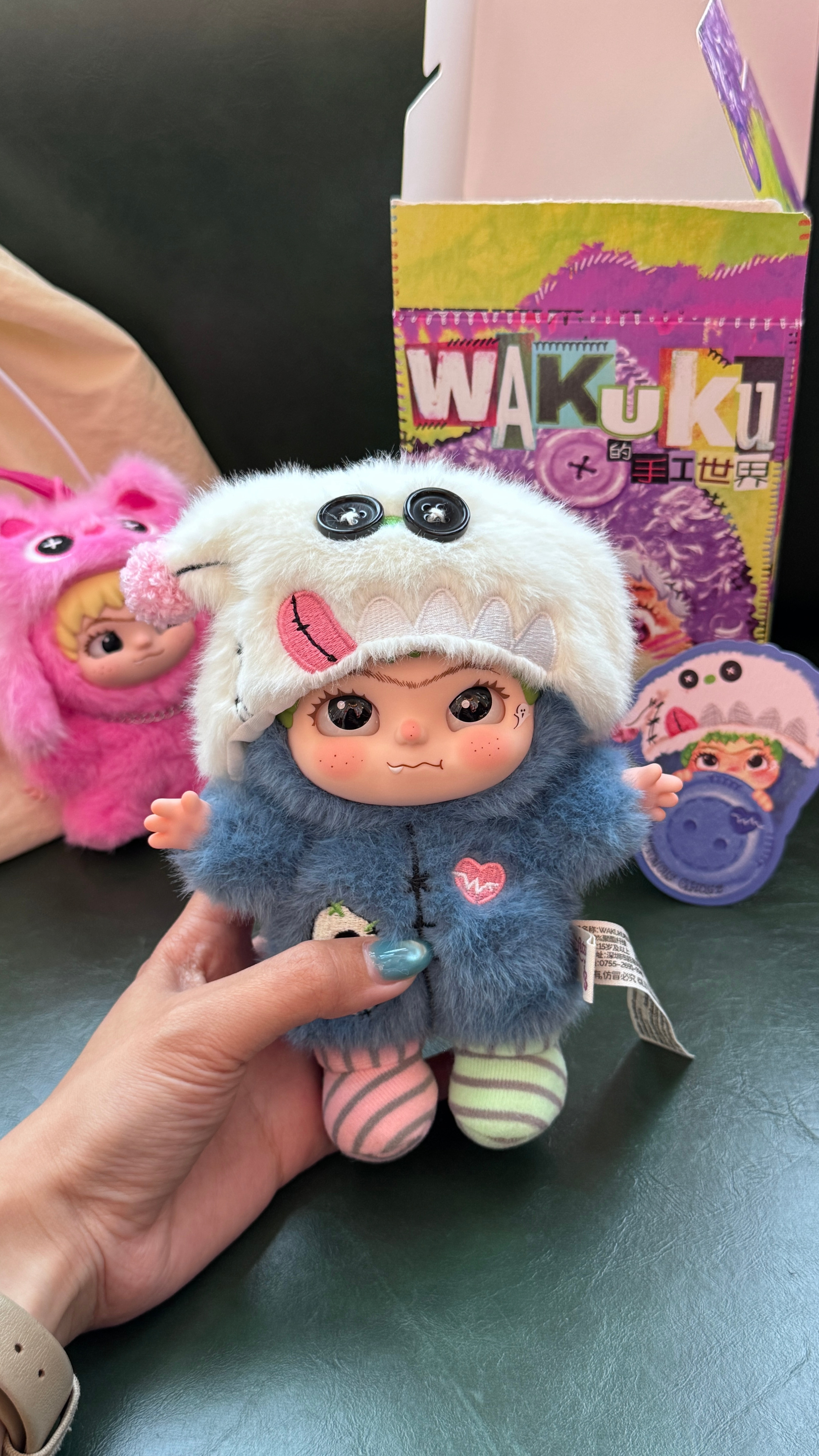 贪吃幽灵这个实物好萌好萌好萌