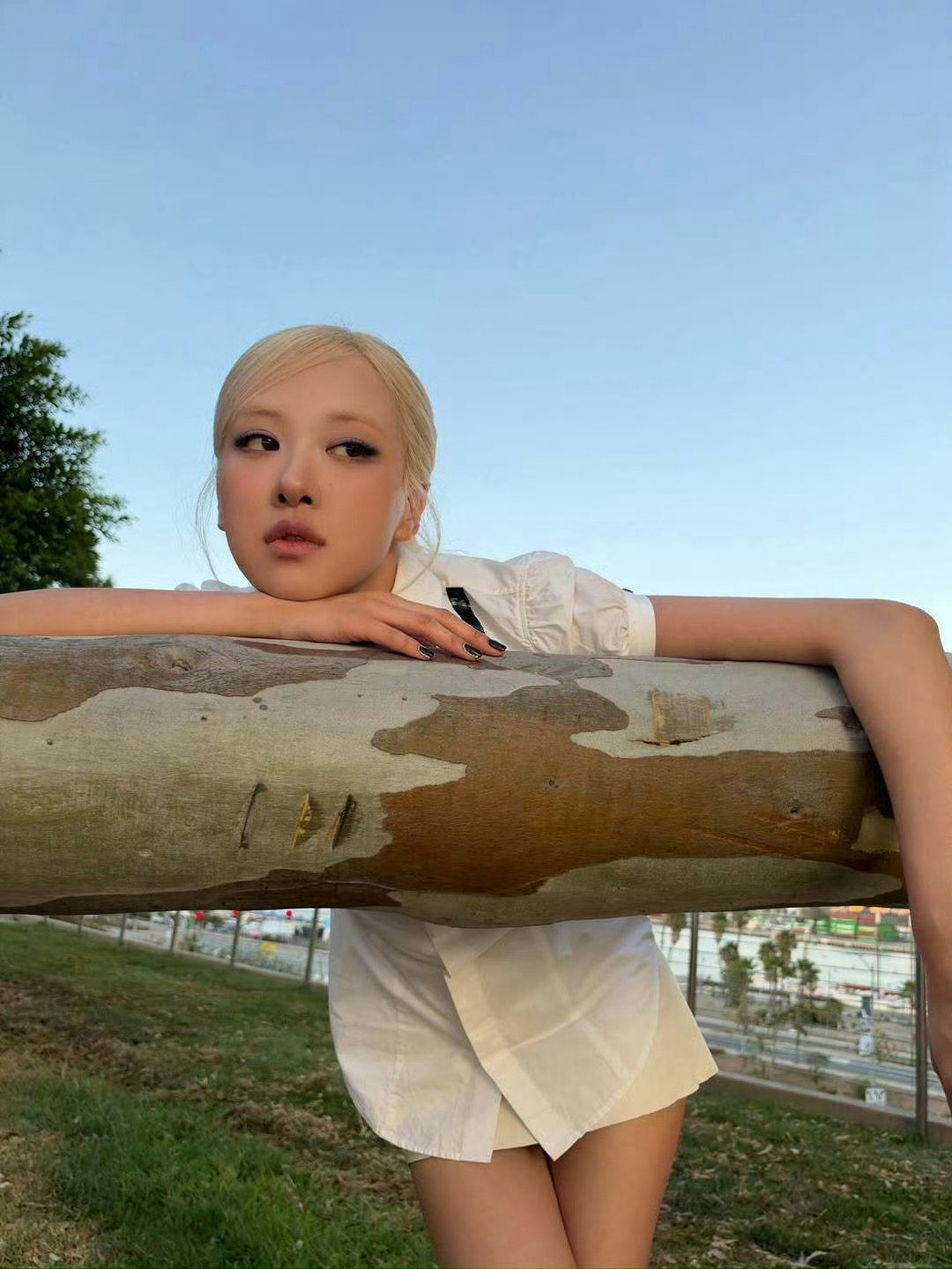 #ROSÉ#扎起头发的英子美死我了#朴彩英#​
