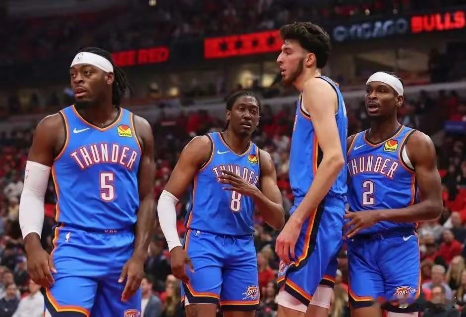 不管你信不信！今年NBA总冠军将在以下4支球队产生:1、雷霆随着赛季的深入