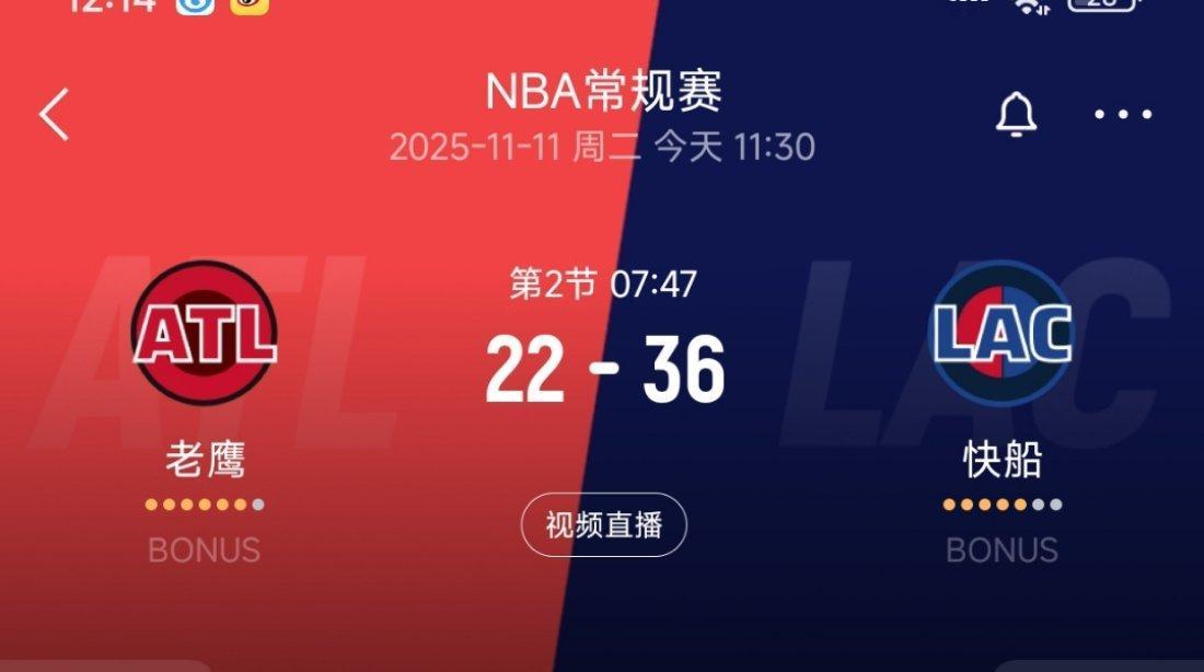 进入暂停，快船领先14分！！感觉变了吗？[doge][doge][doge]快船