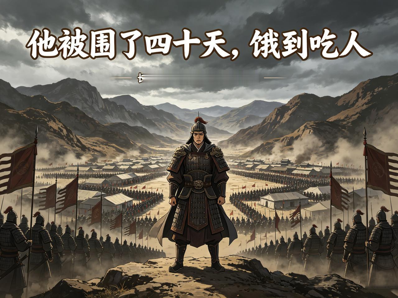 公元前260年，长平。赵括站在山谷里，看着四周的秦军旗帜。他带来的四十万赵军已经