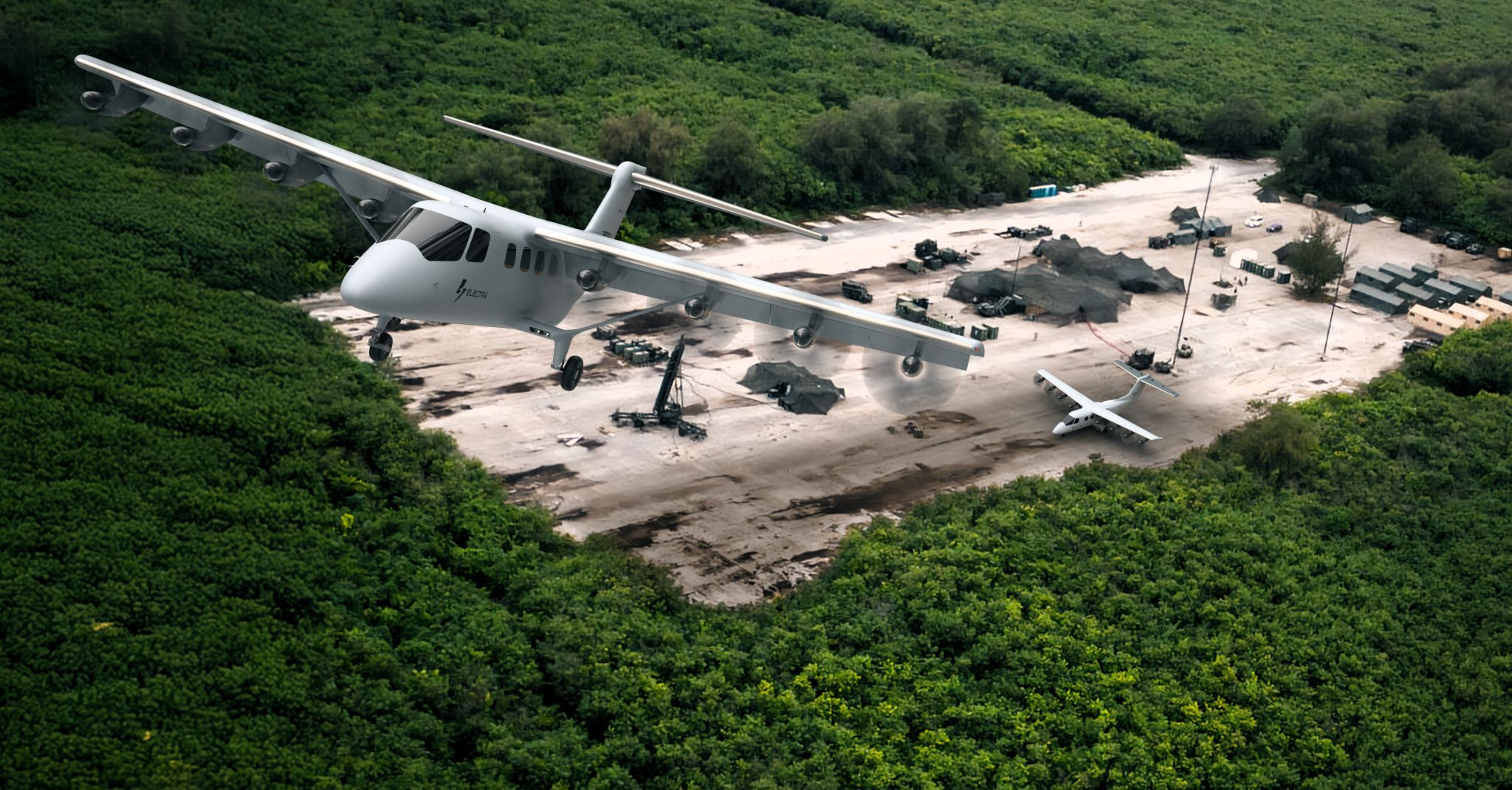 【图1】Electra.aero公司在“陆战队现代化日”(MDM2026)展览上