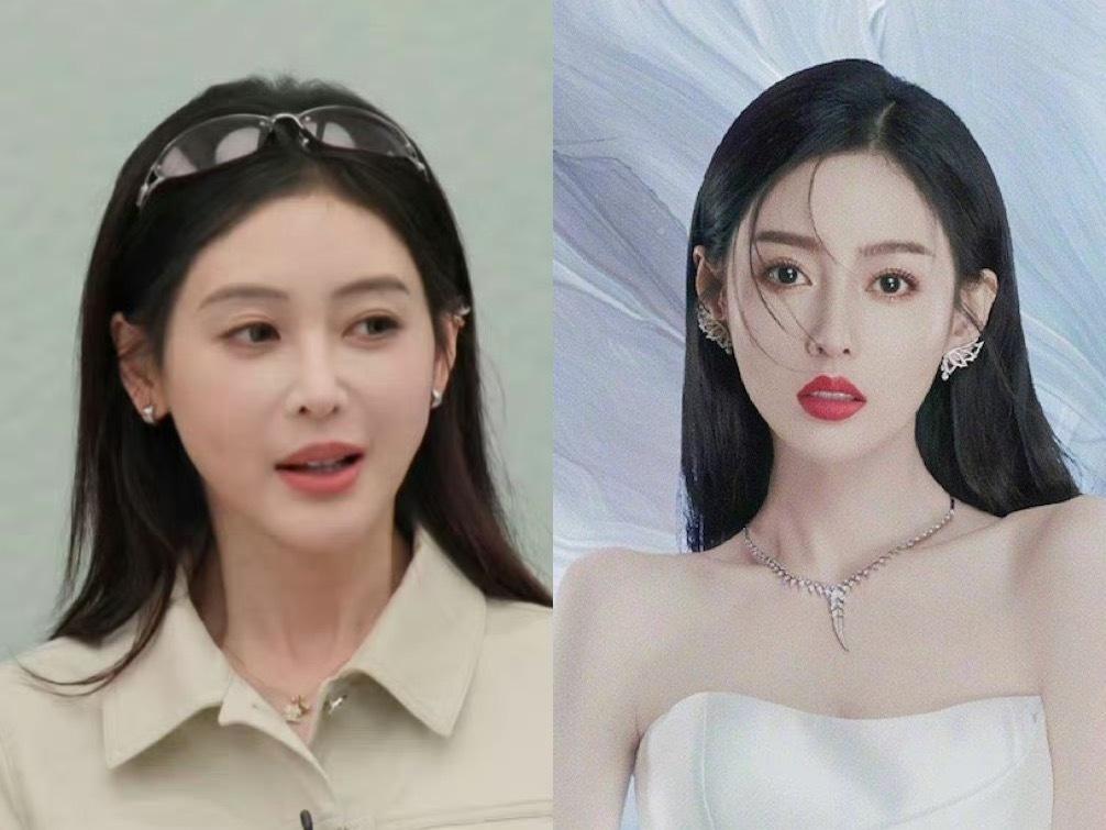 刷到张天爱最近的直播出镜画面，第一眼真没反应过来，跟四年前上《浪姐》的时候比