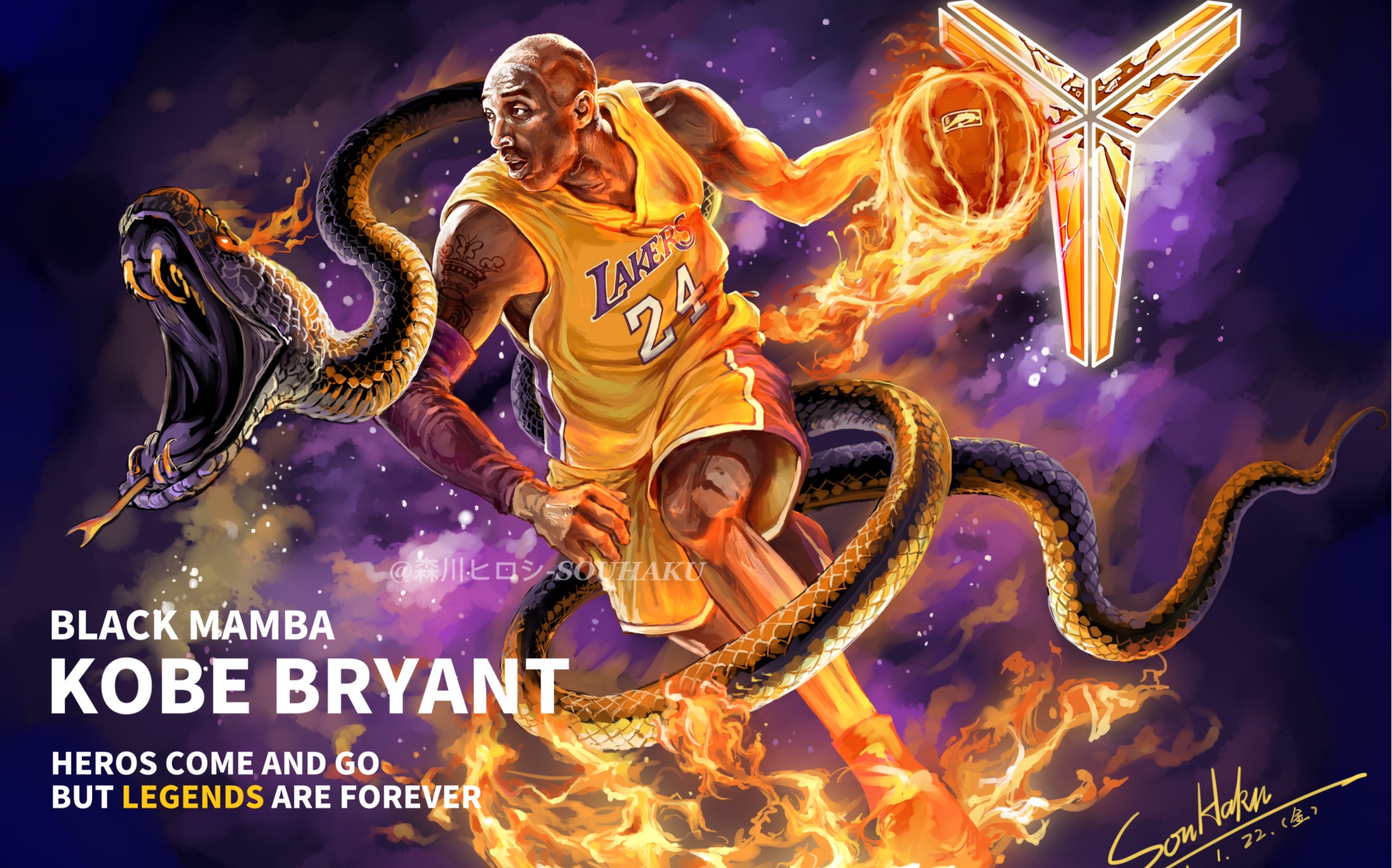 凌晨四点的星光永不熄灭，Mambaout但精神永存！科比KobeBryant